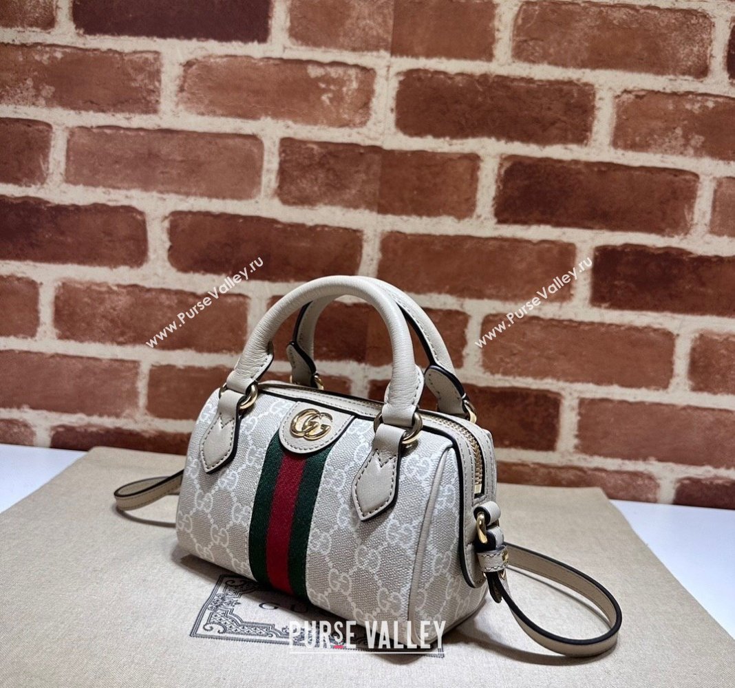 Gucci Ophidia GG Canvas Super Mini bag Beige/Oatmeal 2024 781490 (DLH-240521133)