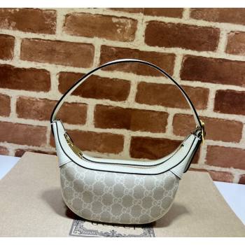 Gucci Ophidia GG Canvas Mini Hobo bag Beige/Oatmeal 2024 658551 (DLH-240521140)