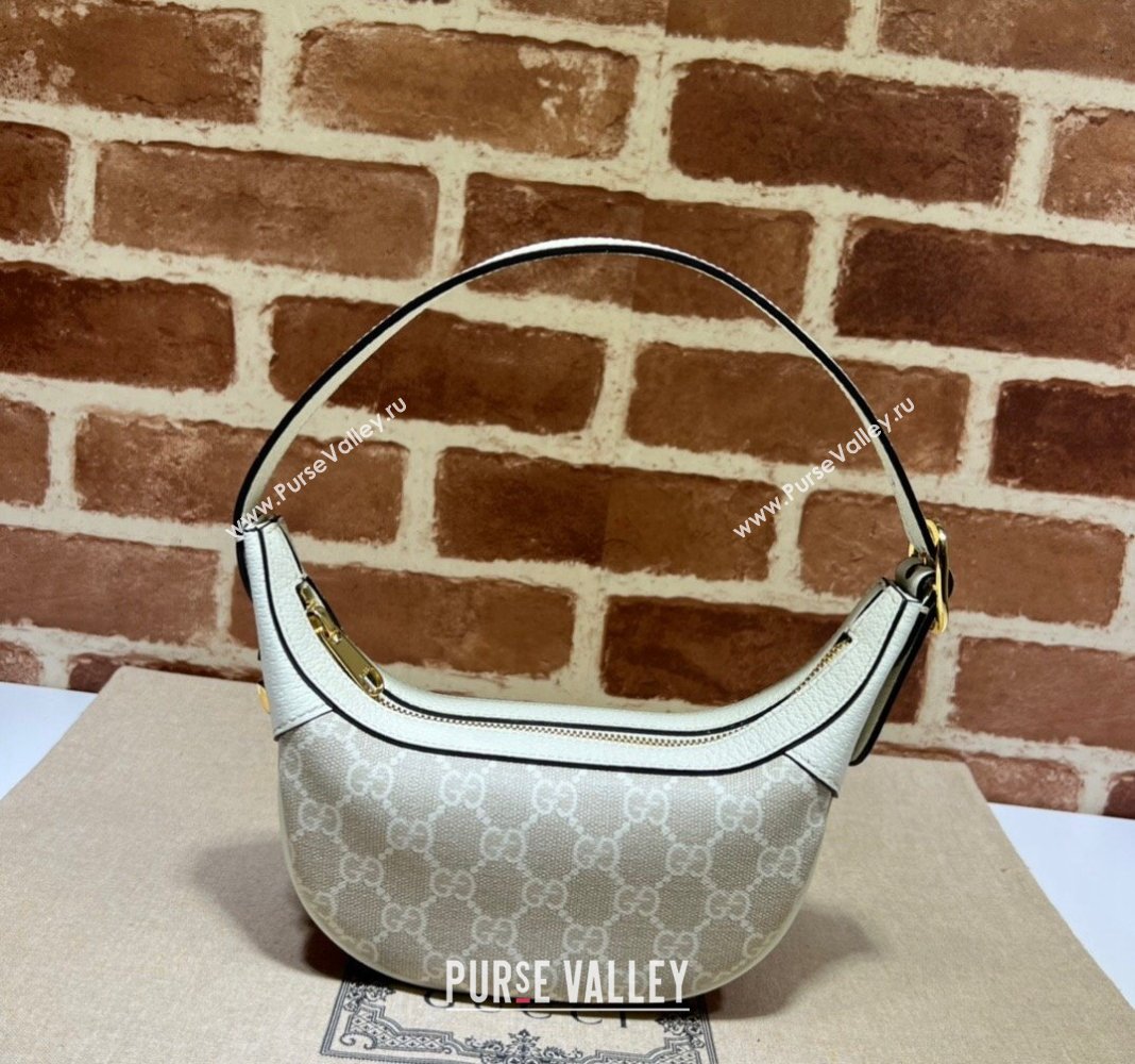Gucci Ophidia GG Canvas Mini Hobo bag Beige/Oatmeal 2024 658551 (DLH-240521140)