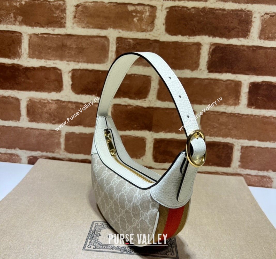 Gucci Ophidia GG Canvas Mini Hobo bag Beige/Oatmeal 2024 658551 (DLH-240521140)