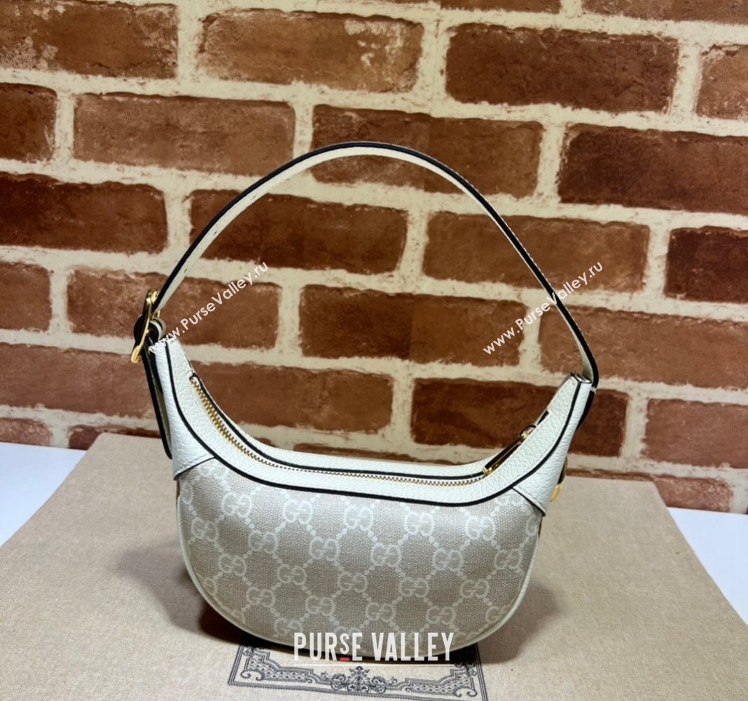 Gucci Ophidia GG Canvas Mini Hobo bag Beige/Oatmeal 2024 658551 (DLH-240521140)