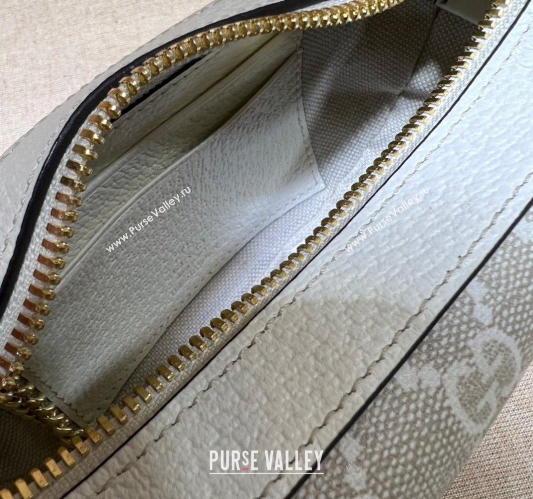 Gucci Ophidia GG Canvas Mini Hobo bag Beige/Oatmeal 2024 658551 (DLH-240521140)