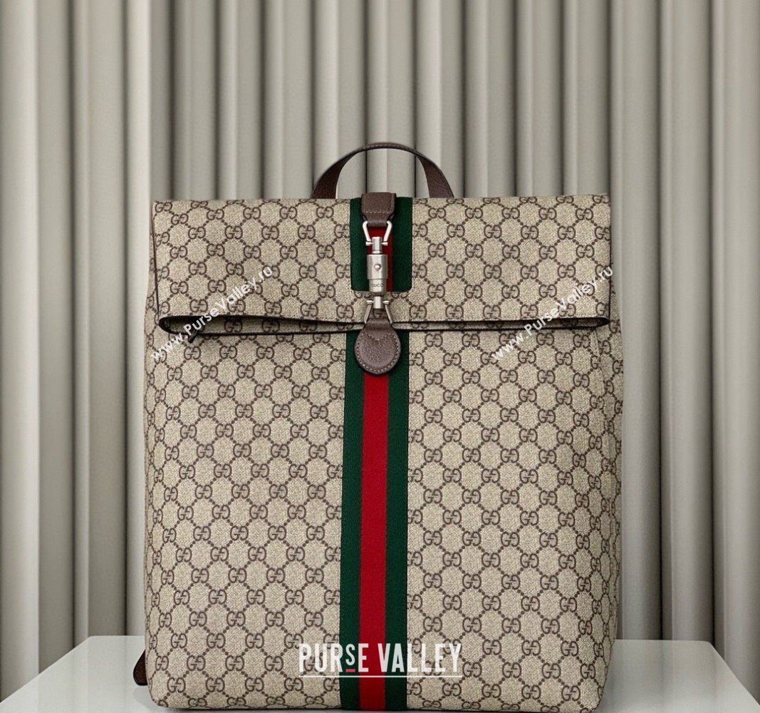 Gucci Jackie 1961 GG Canvas Backpack bag 2024 771344 (DLH-240522007)