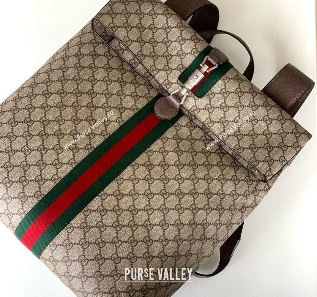 Gucci Jackie 1961 GG Canvas Backpack bag 2024 771344 (DLH-240522007)