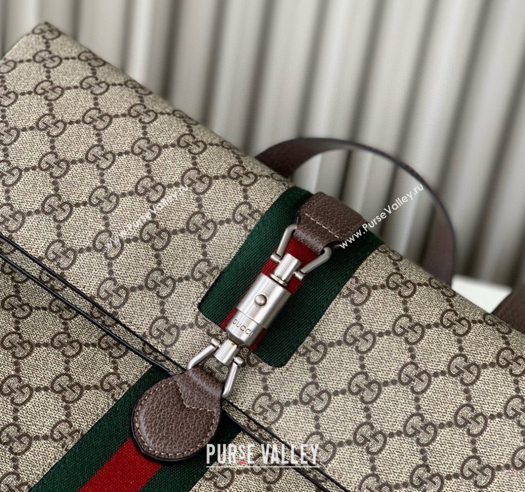 Gucci Jackie 1961 GG Canvas Backpack bag 2024 771344 (DLH-240522007)