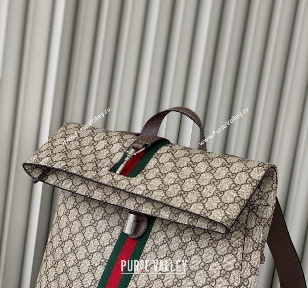 Gucci Jackie 1961 GG Canvas Backpack bag 2024 771344 (DLH-240522007)