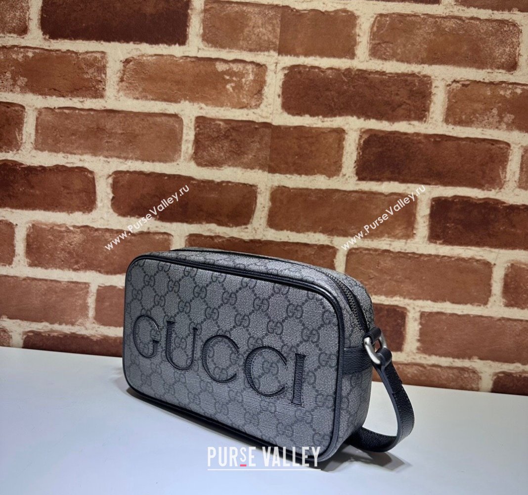 Gucci GG Canvas Mini bag Grey 2024 768391 (DLH-240522008)