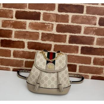 Gucci Ophidia GG Canvas Mini Backoack bag Beige/Oatmeal 2024 795221 (DLH-240522013)