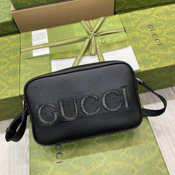 Gucci Black Leather Mini bag 2024 768391 (DLH-240522010)