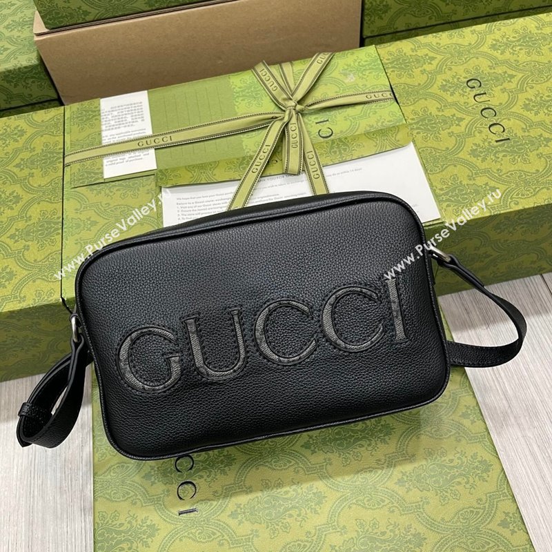 Gucci Black Leather Mini bag 2024 768391 (DLH-240522010)