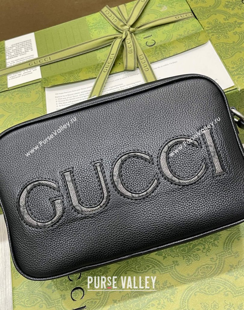 Gucci Black Leather Mini bag 2024 768391 (DLH-240522010)