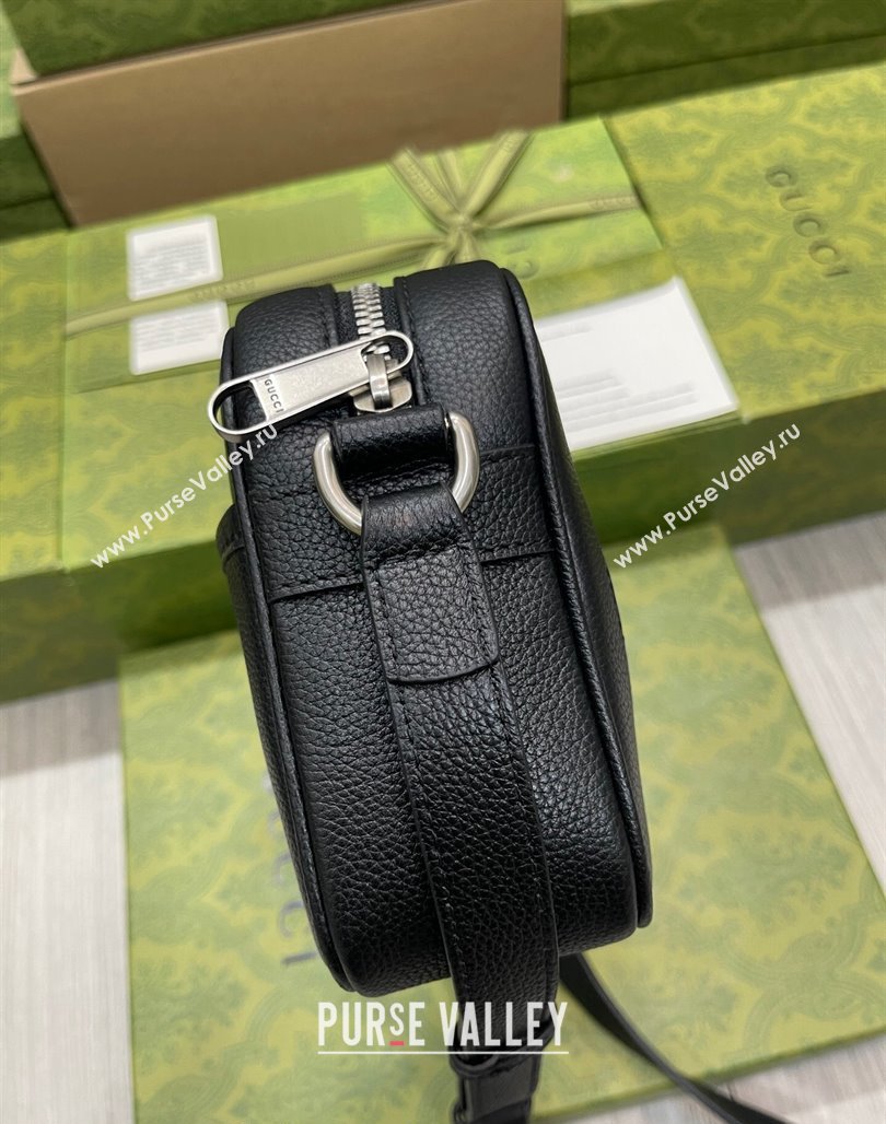 Gucci Black Leather Mini bag 2024 768391 (DLH-240522010)