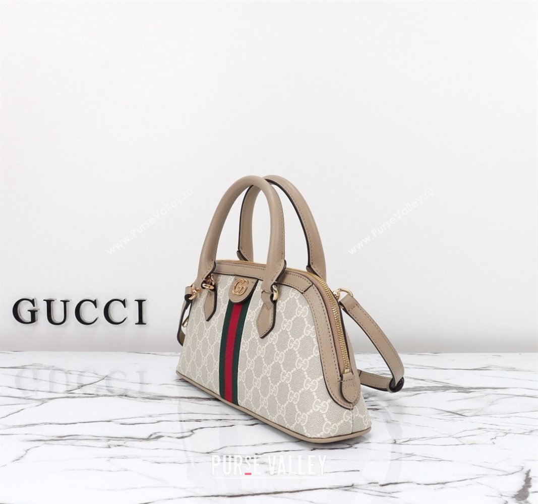 Gucci Ophidia GG Canvas Small Top Handle Bag 795249 Beige/Oatmeal 2024 (DLH-240522033)