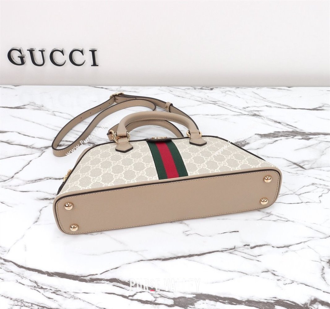 Gucci Ophidia GG Canvas Small Top Handle Bag 795249 Beige/Oatmeal 2024 (DLH-240522033)