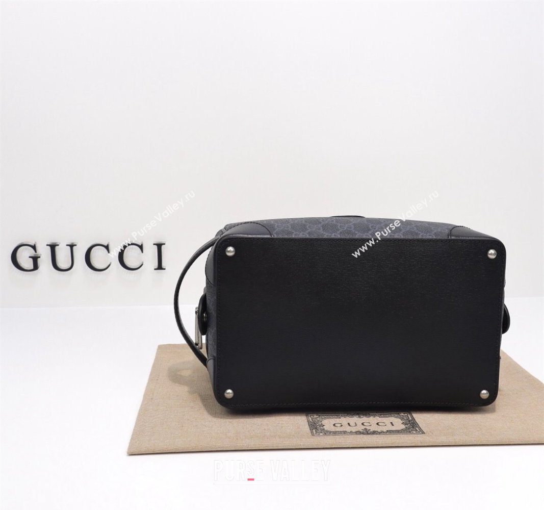 Gucci GG Canvas Toiletry Case 739453 Black 2024 (DLH-240522024)