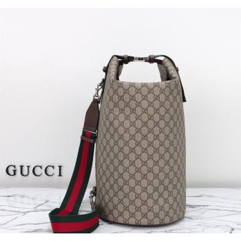 Gucci GG Canvas Top Handle Bag Beige 2024 774542 (DLH-240522031)