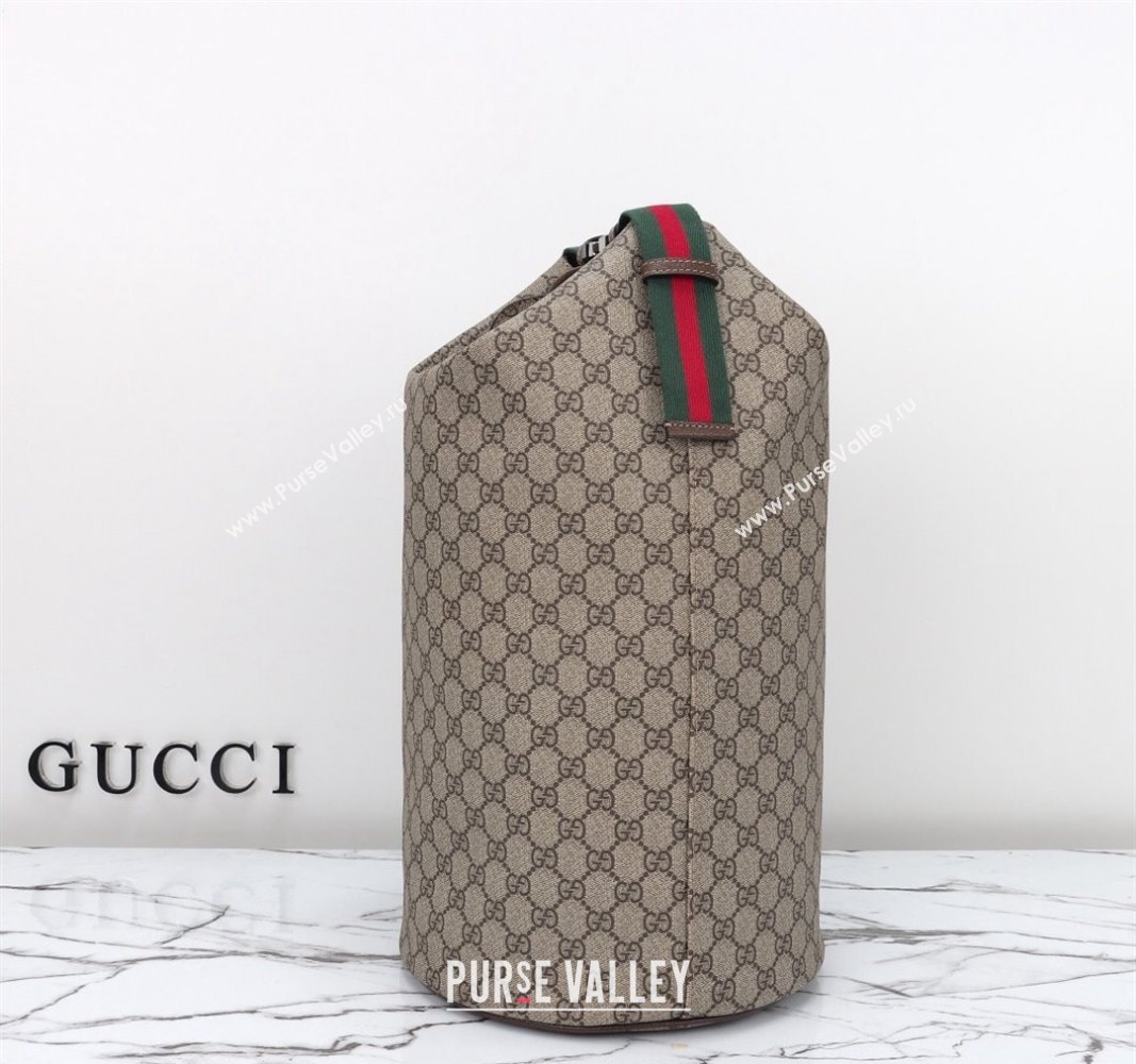 Gucci GG Canvas Top Handle Bag Beige 2024 774542 (DLH-240522031)