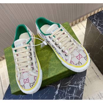 Gucci Tennis 1977 Strass GG Canvas Low-top Sneakers White 2024 060502 (MD-240605006)