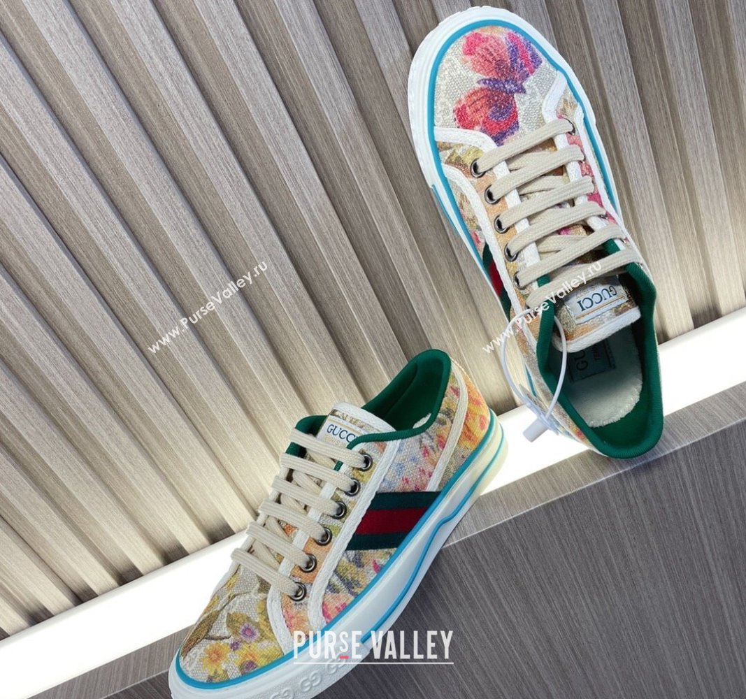 Gucci Tennis 1977 Butterfly GG Canvas Low-top Sneakers 2024 060502 (MD-240605011)