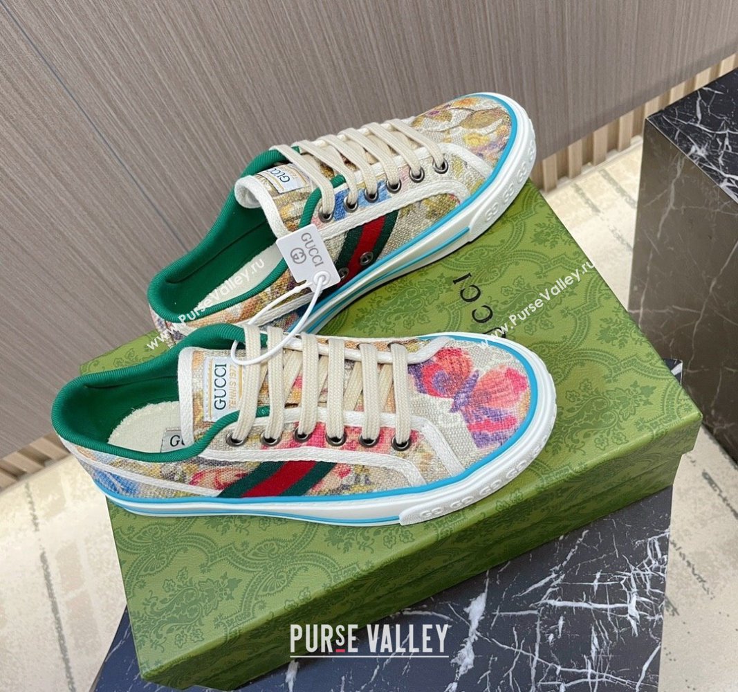 Gucci Tennis 1977 Butterfly GG Canvas Low-top Sneakers 2024 060502 (MD-240605011)