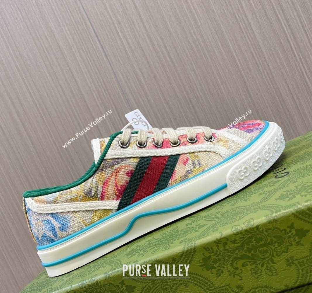 Gucci Tennis 1977 Butterfly GG Canvas Low-top Sneakers 2024 060502 (MD-240605011)