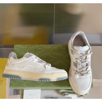 Gucci Re-Web Low top Sneakers in Calf Leather White 2024 0604 (SS-240605154)