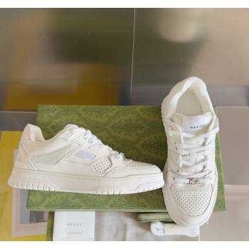 Gucci Re-Web Sneakers in Calf Leather White 2 2024 0604 (SS-240605157)