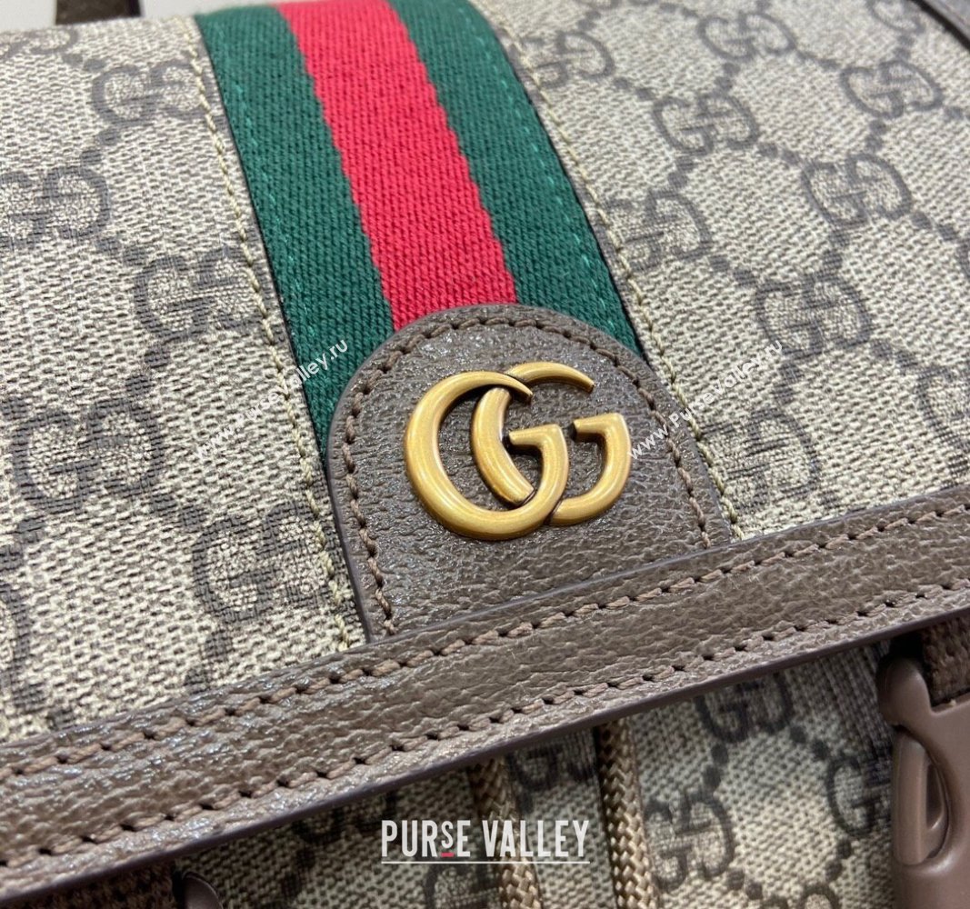 Gucci Ophidia GG Canvas Small Backpack bag 792114 Beige 2024 (XLU-240625001)