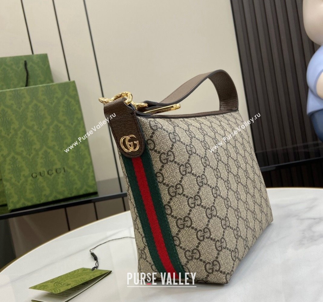 Gucci Ophidia GG Canvas Super Mini Shoulder Bag 795170 Beige/Brown 2024 (XLU-240716044)