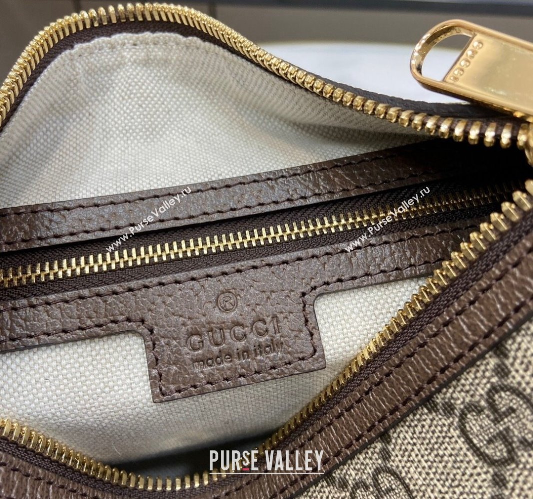 Gucci Ophidia GG Canvas Super Mini Shoulder Bag 795170 Beige/Brown 2024 (XLU-240716044)