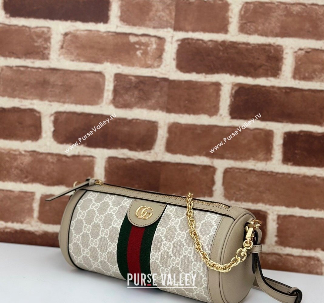 Gucci Ophidia GG Canvas Small Shoulder Bag 795194 Beige/Oatmeal 2024 (DLH-240716050)