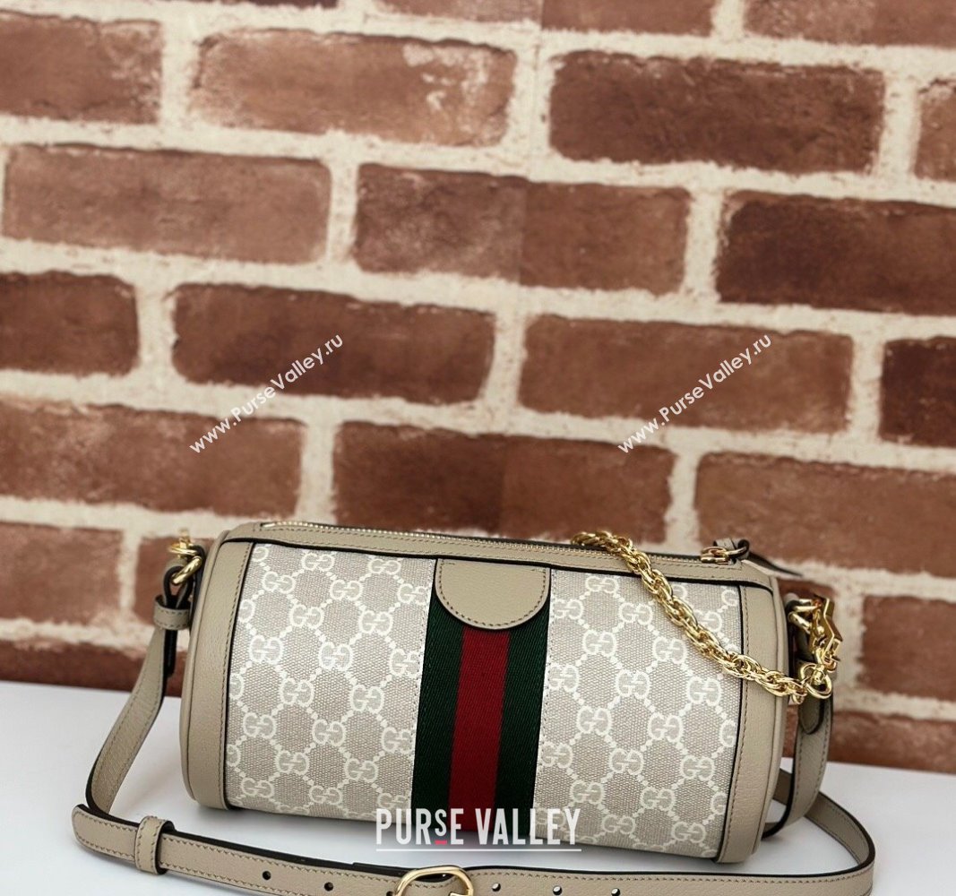 Gucci Ophidia GG Canvas Small Shoulder Bag 795194 Beige/Oatmeal 2024 (DLH-240716050)