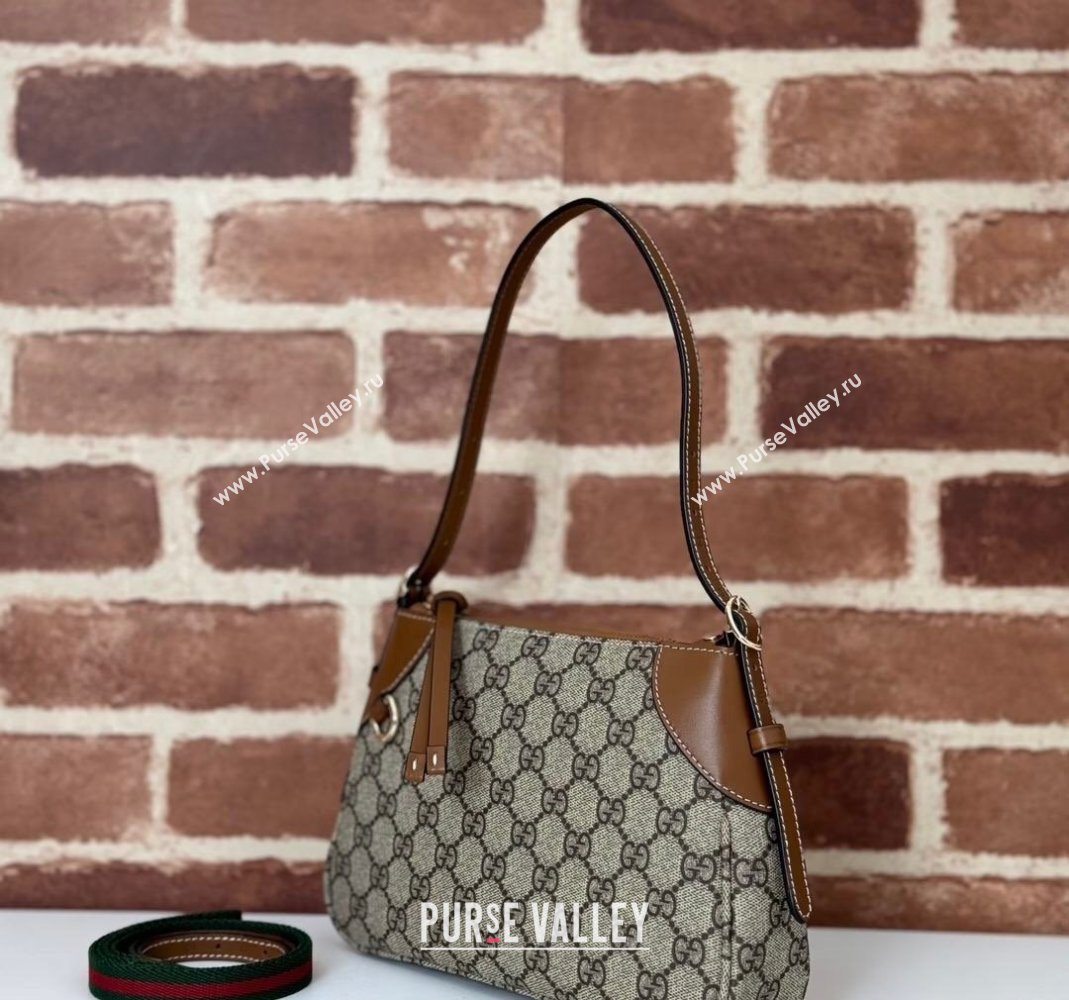 Gucci Ophidia GG Canvas Shoulder bag 815218 Beige/Brown 2024 (DLH-240806048)