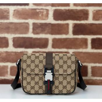 Gucci Beige GG Canvas Mini Crossbody Bag 2024 802100 (DLH-240828042)