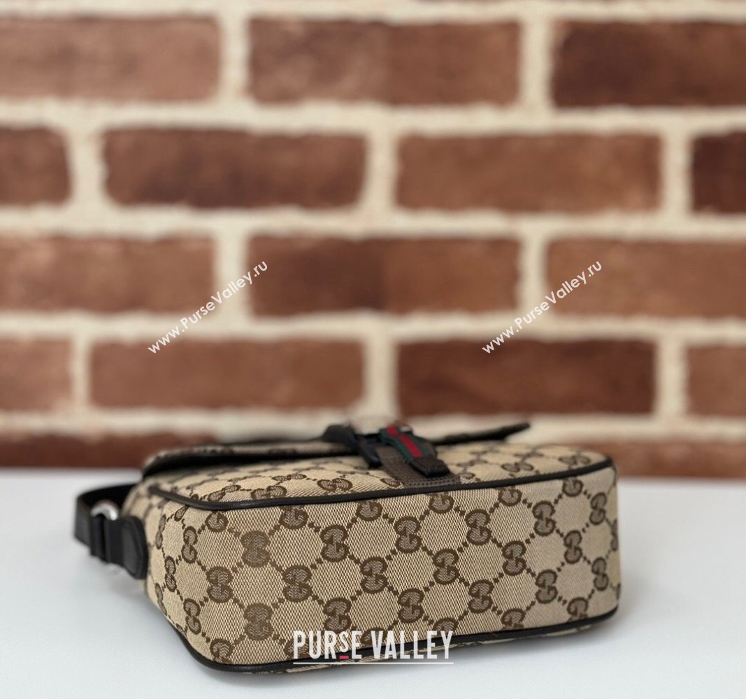 Gucci Beige GG Canvas Mini Crossbody Bag 2024 802100 (DLH-240828042)