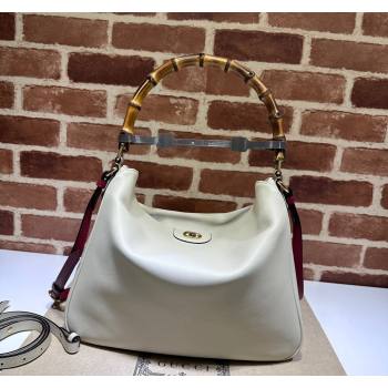 Gucci Diana Leather large shoulder bag White 2024 746245 (DLH-240828051)