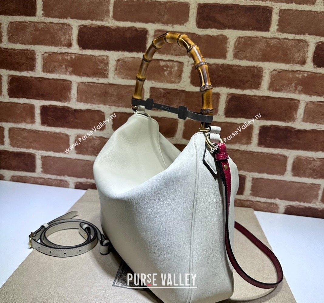 Gucci Diana Leather large shoulder bag White 2024 746245 (DLH-240828051)