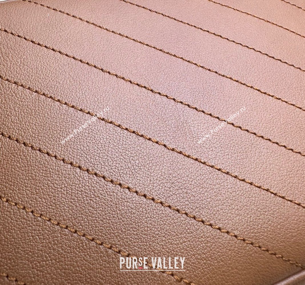 Gucci Blondie Leather Camera Bag with Tassel 742360 Brown 2024 (DLH-240828056)
