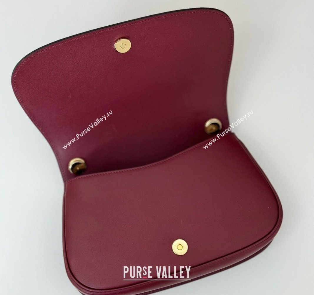 Gucci Blondie Leather Top Handle bag 815714 Burgundy 2024 (DLH-240924034)