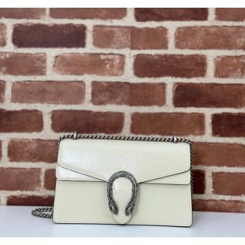 Gucci Dionysus Small Shoulder Bag in Patent Calf Leather White 2024 795005 (DLH-240924040)