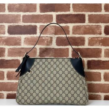 Gucci Ophidia GG Canvas Medium Shoulder bag 815217 Beige/Black 2024 (DLH-240924057)