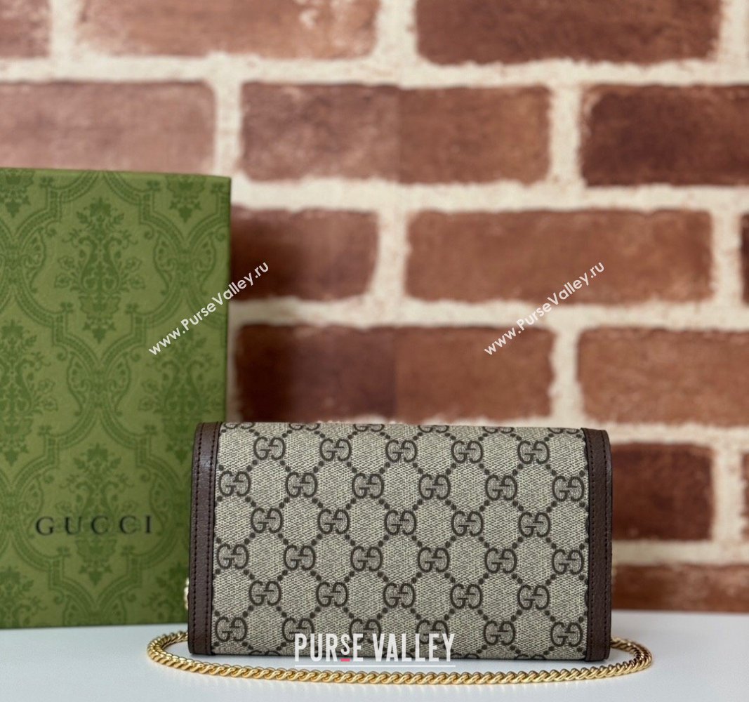 Gucci GG Canvas Mini Chain Bag 772309 (DLH-240924060)