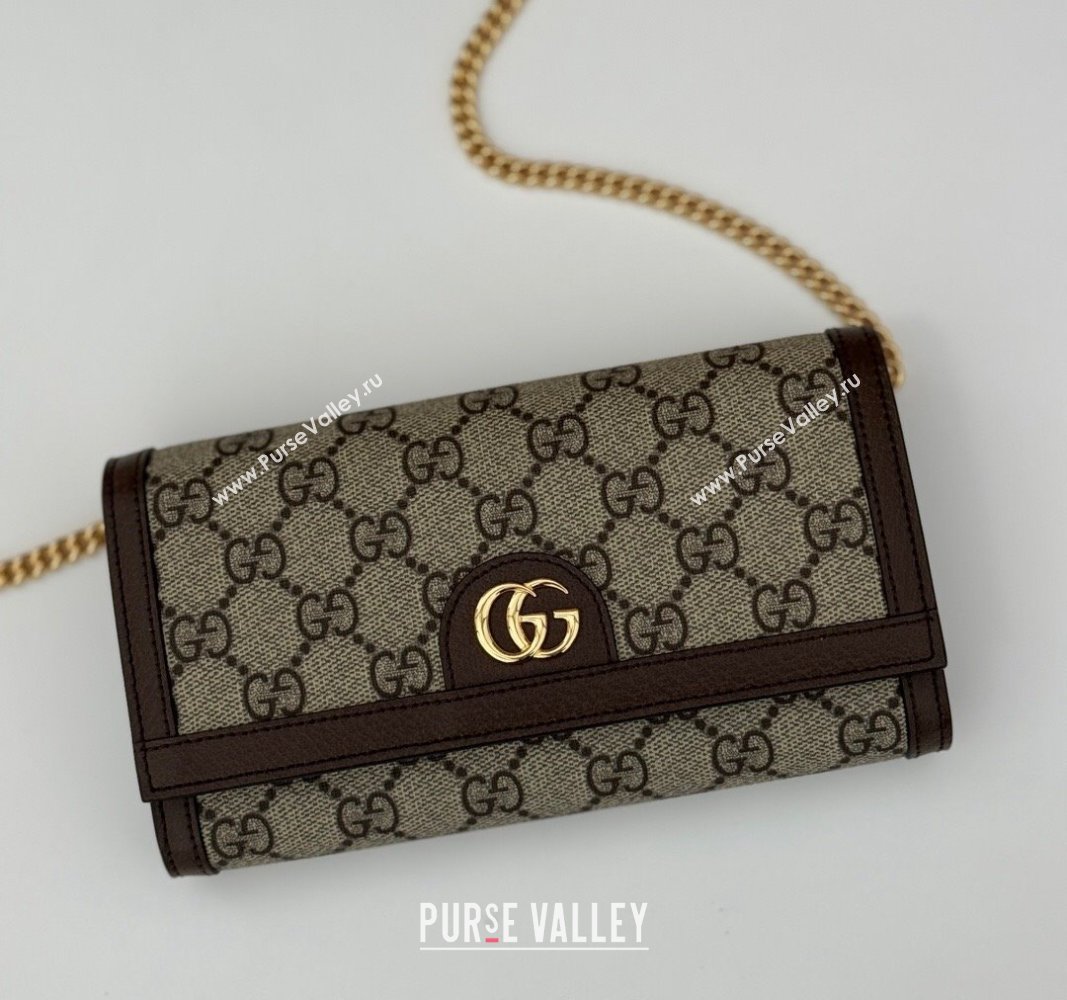 Gucci GG Canvas Mini Chain Bag 772309 (DLH-240924060)