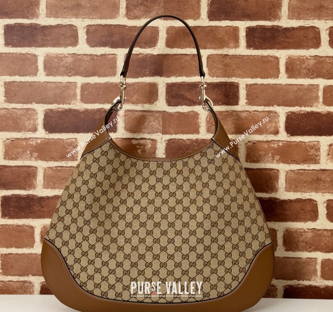 Gucci B Medium Shoulder bag in Original GG Canvas Beige/Brown 2024 815924 (DLH-241102025)