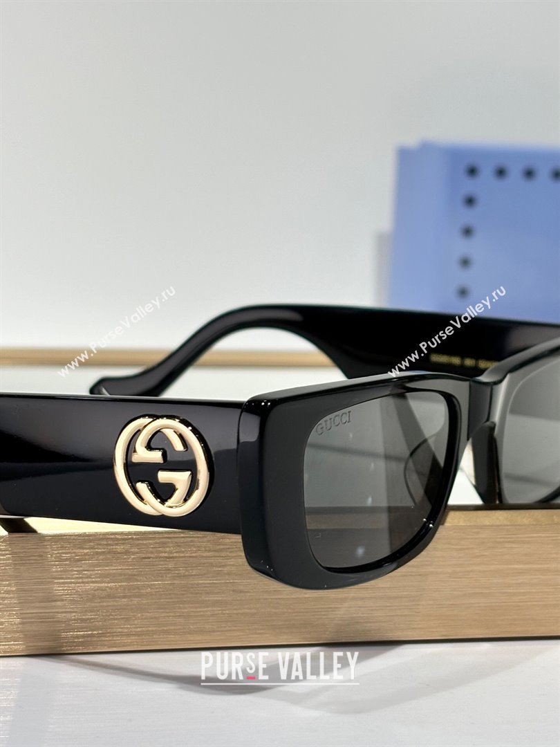 Gucci Sunglasses CH0516 Black/Grey 2024 (A-241130072)