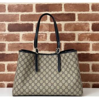 Gucci Ophidia GG Canvas Tote bag 815213 Beige/Black 2024 (DLH-241211123)