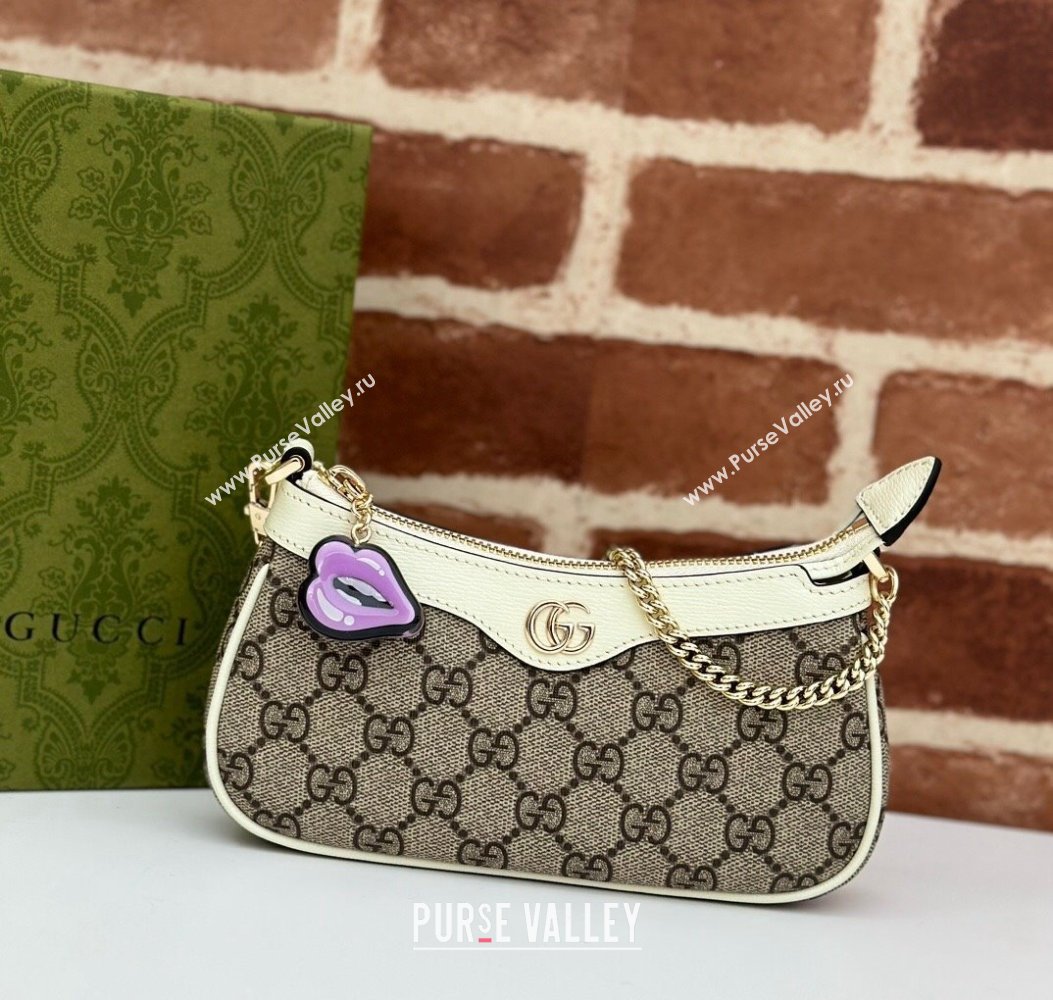 Gucci GG Canvas Mini bag White 2024 784732 (DLH-241211057)