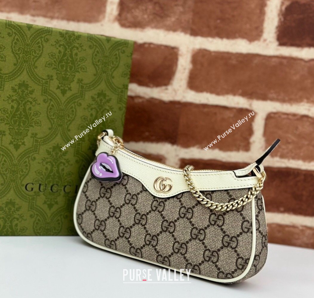 Gucci GG Canvas Mini bag White 2024 784732 (DLH-241211057)