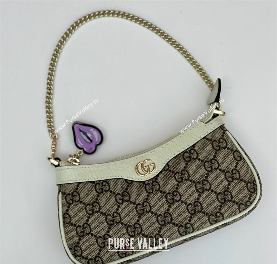 Gucci GG Canvas Mini bag White 2024 784732 (DLH-241211057)