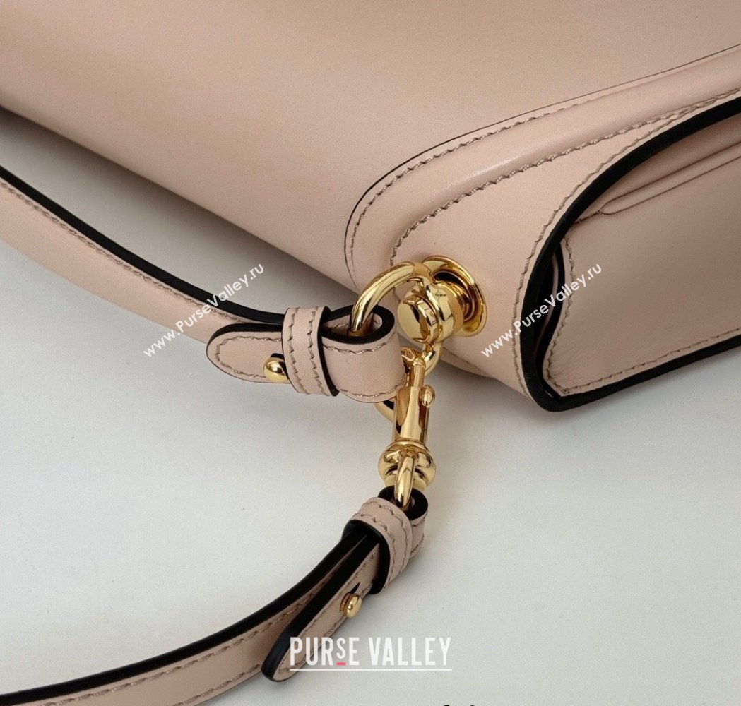 Gucci Blondie Leather Medium Top Handle Bag 815719 Light Pink 2024 (DLH-250117094)